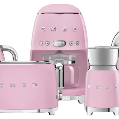 Smeg - Zestaw DCF02PKEU + TSF01PKEU + KLF03PKEU + MFF11PKEU + CJF01PKEU