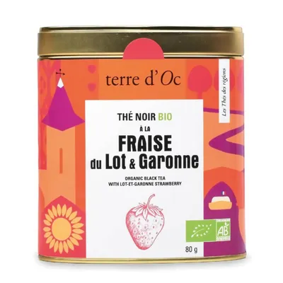 Terre d'Oc - Herbata czarna 80 g Regional Lot et Garonne