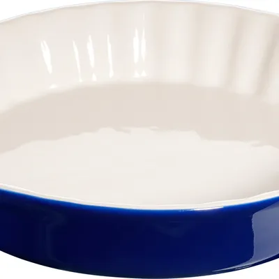 Staub - Okrągły półmisek ceramiczny do ciast Cooking 1,2 L Niebieski