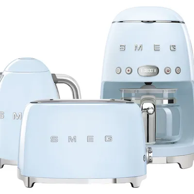 Smeg - Zestaw DCF02PBEU + TSF01PBEU + KLF03PBEU