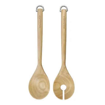 KitchenAid - Drewniane sztućce do sałaty Coreline Birch