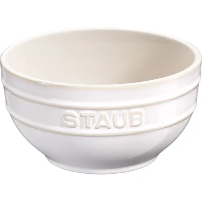 Staub - Miska okrągła Serving 14 cm kość słoniowa