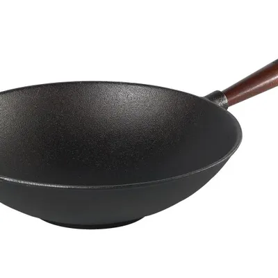 Skeppshult - WOK 30 cm 3,5 l drewniana rączka