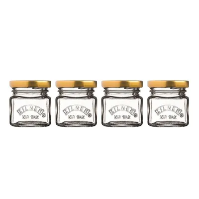 Kilner - Zestaw 4 minisłoiczków Mini Jars