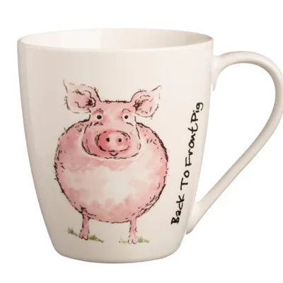 Price & Kensington - Kubek Back to Front Pig Mug 350 ml