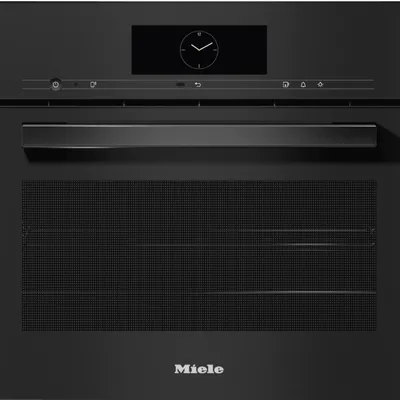 Miele - Piekarnik parowy kompaktowy DGC 7840 HC Pro czarny A+ 45cm ObsidianBlack