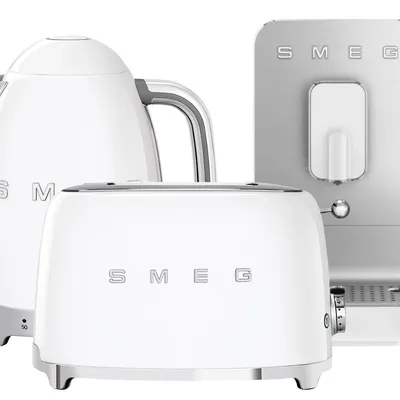 Smeg - Zestaw BCC11WHMEU + TSF01WHEU + KLF04WHEU