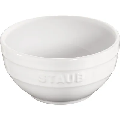 Staub - Miska okrągła Serving 12 cm biały