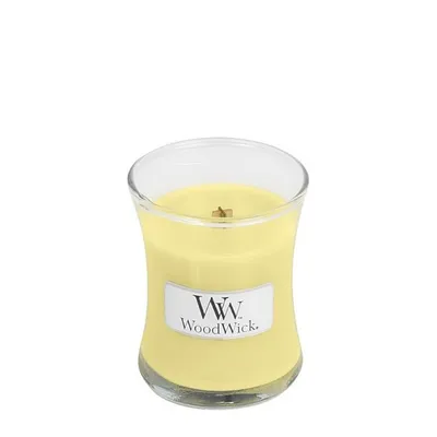 WoodWick - Świeca Mała Lemongrass & Lilly 40h