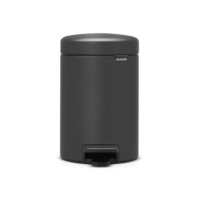 Brabantia - Kosz pedałowy NewIcon 3L Mineral Infinite Grey