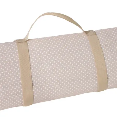 Les Jardins de la Comtesse - Obrus piknikowy 280 x 140 cm Beige White Dots