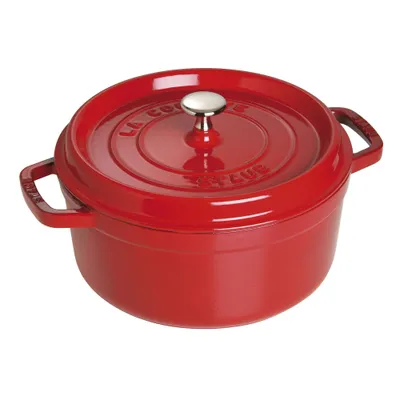 Staub - Garnek żeliwny okrągły La Cocotte 3,8 L Czerwony