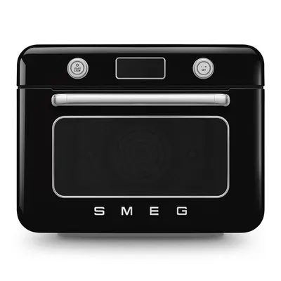 Smeg - Piekarnik nablatowy z funkcją pary COF01BLEU Czarny