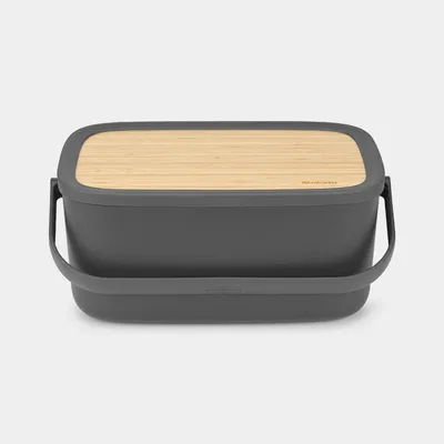 Brabantia - Chlebak Nic Bread Bin Ciemnoszary