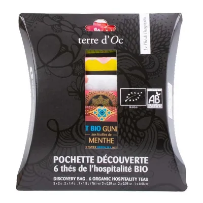 Terre d'Oc - Zestaw 6 herbat w torebkach Discovery Hospitality