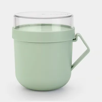 Brabantia - Kubek na zupę Make & Take 0,6 l Jade Green