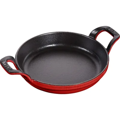 Staub - Naczynie żeliwne do pieczenia Sur la Table Minis 400 ml czerwony