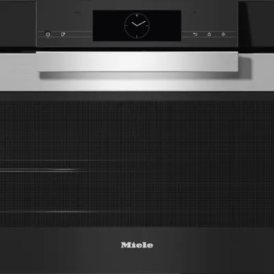 Miele - Piekarnik do zabudowy H 7890 BP srebrny A  90cm CleanSteel