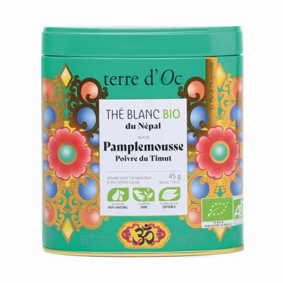 Terre d'Oc - Herbata biała 45 g Hospitality Pamplemousse