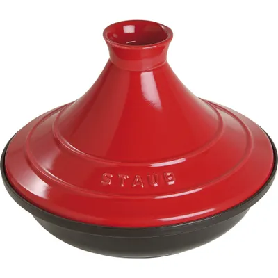 Staub - Naczynie do Tajine 28 cm czerwono - czarny