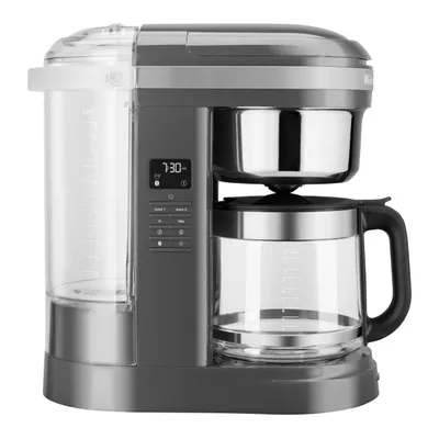 KitchenAid - Przelewowy ekspres do kawy 1,7L Srebrzystopopielaty