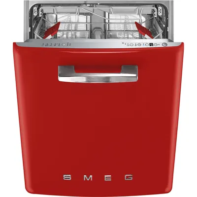 Smeg - Zmywarka 50's style STFABRD3 Czerwona