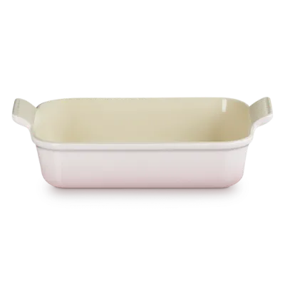 Le Creuset - Prostokątna forma do zapiekania kamionka 26 cm shell pink