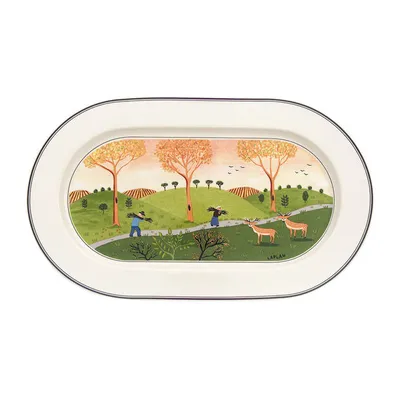 Villeroy&Boch - Półmisek owalny 34cm Design Naif