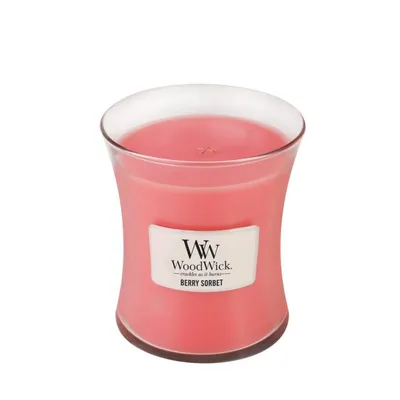 WoodWick - Świeca Średnia Berry Sorbet 100h