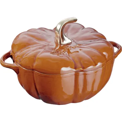 Staub - Garnek żeliwny okrągły dynia Cocotte Special 3,45 L cynamonowy