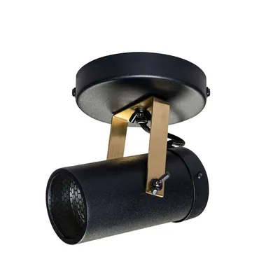 Dutchbone - Lampa SPOTLIGHT SCOPE-1 (czarna)