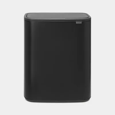 Brabantia - Kosz dotykowy BO TOUCH BIN 2 x 30l Czarny Matowy