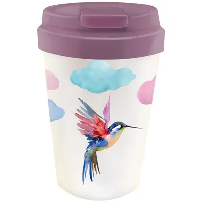 ChicMic - Kubek z tworzywa PLA 350 ml Watercolor Bird