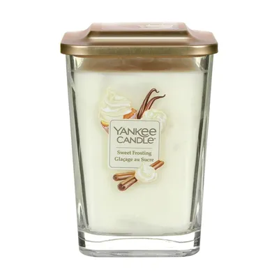 Yankee Candle  - Świeca kwadratowa duża SWEET FROSTING