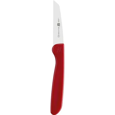 Zwilling - Nóż do obierania warzyw Twin Grip 7 cm czerwony