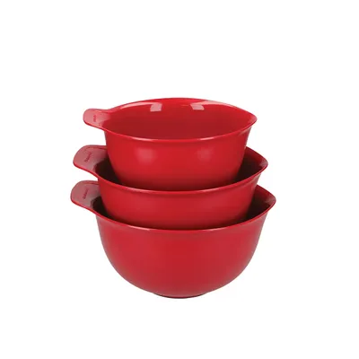 KitchenAid - Zestaw misek (2,5 / 3,3 / 4,2 l) Empire Red