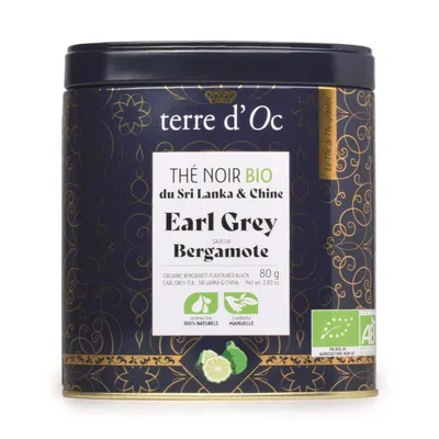 Terre d'Oc - Herbata czarna 80 g Hospitality Earl Grey