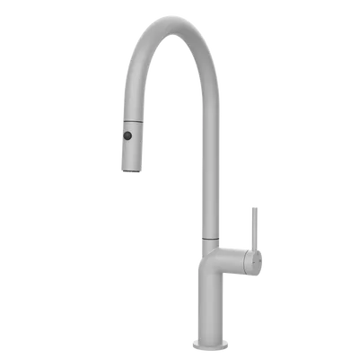 Gessi - Bateria kuchenna Stelo dwufunkcyjna wylewka 60303 Biała matowa