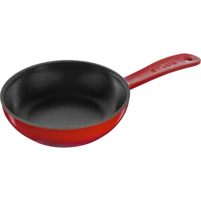 Staub - Patelnia żeliwna 16 cm czerwony