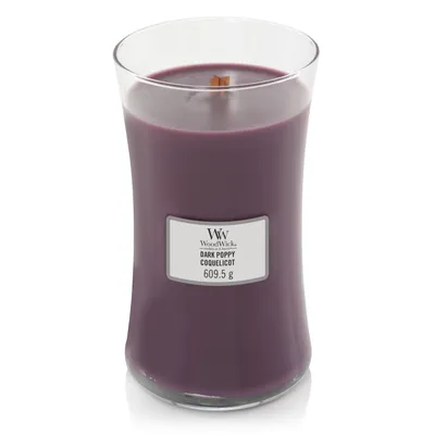 WoodWick - Świeca duża Dark Poppy 175h