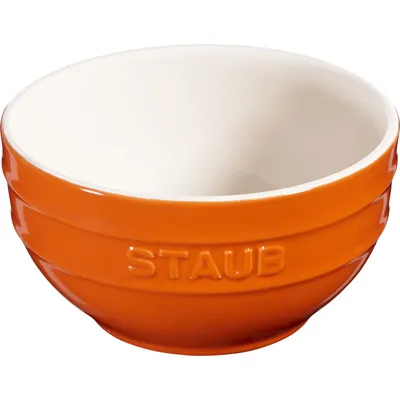 Staub - Miska okrągła Serving 14 cm pomarańczowy