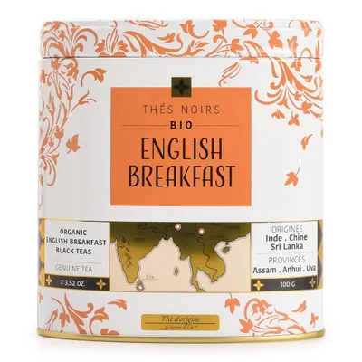 Terre d'Oc - Herbata czarna 100 g Thé d'Origine English Breakfast