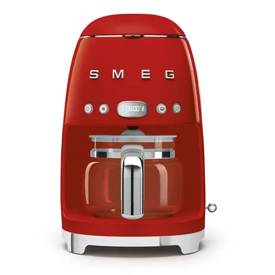 Smeg - Ekspres do kawy 50's Retro Style DCF02RDEU Czerwony