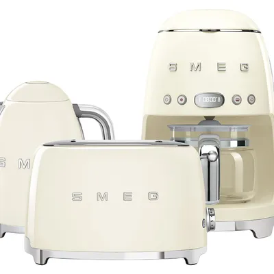 Smeg - Zestaw DCF02CREU + TSF01CREU + KLF03CREU