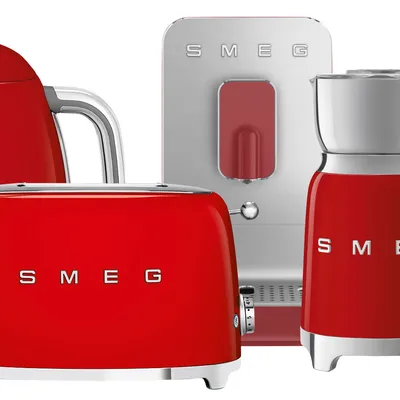 Smeg - Zestaw BCC01RDMEU + TSF01RDEU + MFF11RDEU + KLF03RDEU