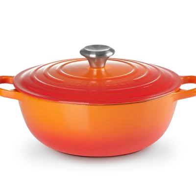 Le Creuset - Brytfanna żeliwna La Marmite 26 cm Płomienny