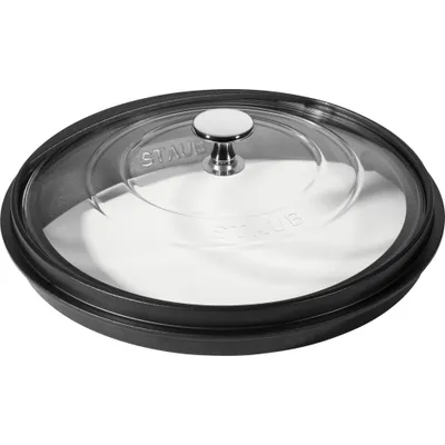 Staub - Szklana pokrywka 26 cm czarny