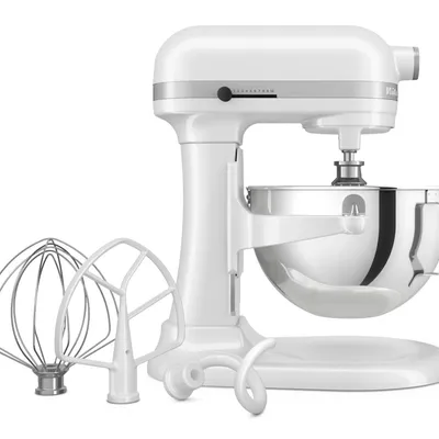 KitchenAid - Mikser Heavy Duty 5,2 L 5KSM55SXXE Biały