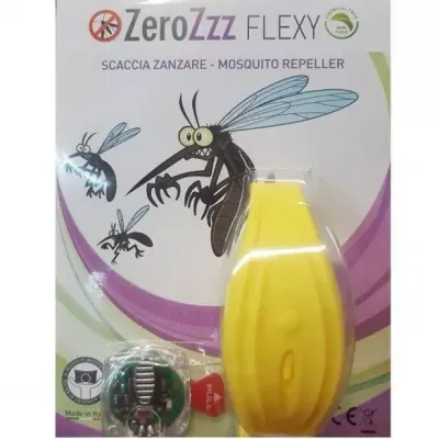 Savifin Srl ZEROZzz FLEXY Odstraszacz Komarów Żółty