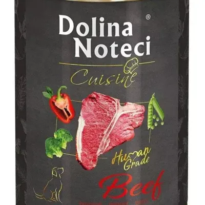 Dolina Noteci Cuisine Dla Psów Z Wołowiną I Filetem Z Kurczaka 400g